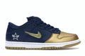 SB Dunk Low Jewel Swoosh Gold