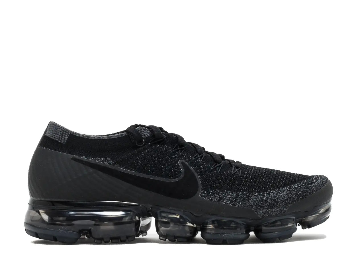 Air VaporMax Flyknit Black Dark Grey (WORN)