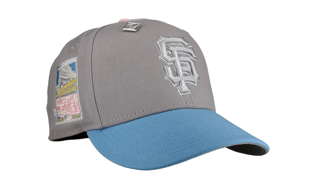 59FIFTY San Francisco Giants 2007 All Star Game Fitted Hat ""Coastal Chrome"" NE362