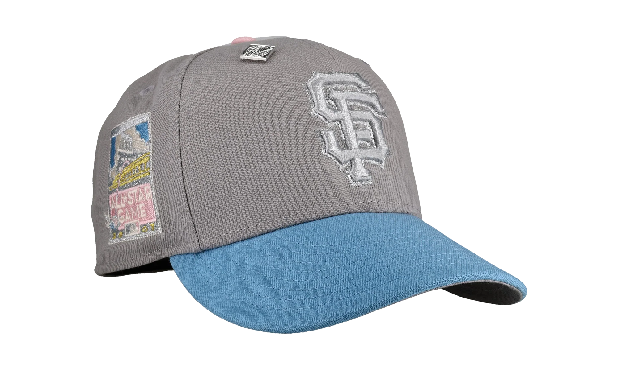 59FIFTY San Francisco Giants 2007 All Star Game Fitted Hat ""Coastal Chrome"" NE362