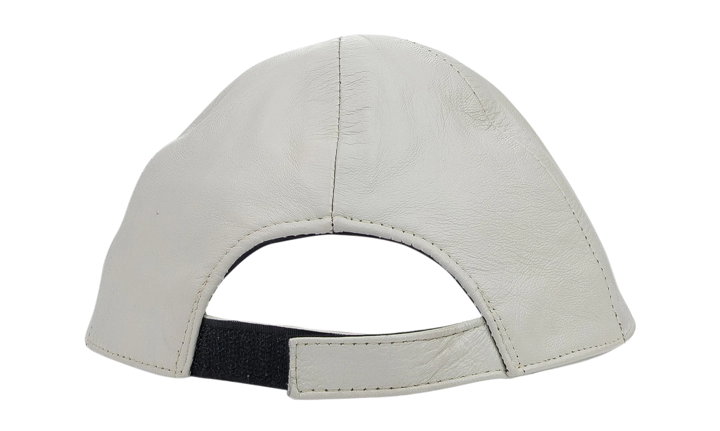 Leather Cap "White" 95 OCY 3138