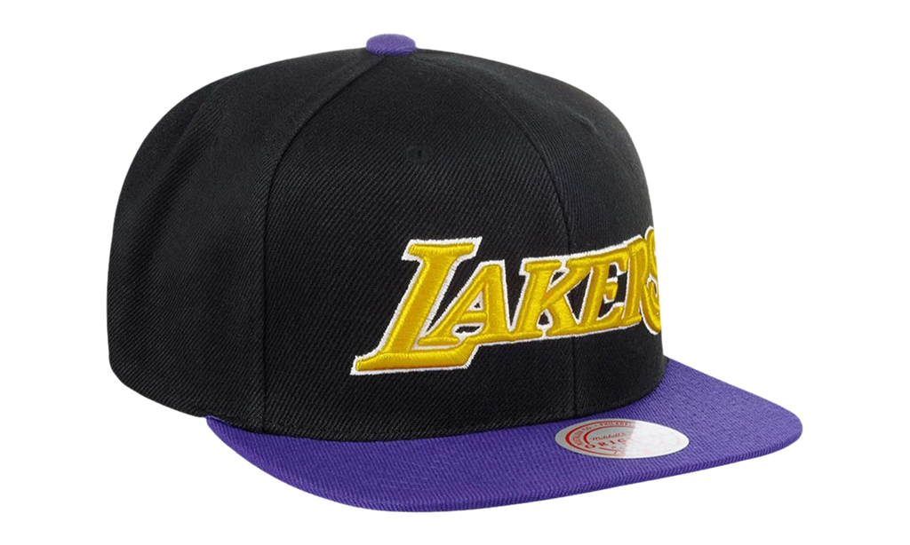 NBA Core Basic Snapback Cap "Los Angeles Lakers - Black / Purple" 6HSSJS19078 LALBKPR