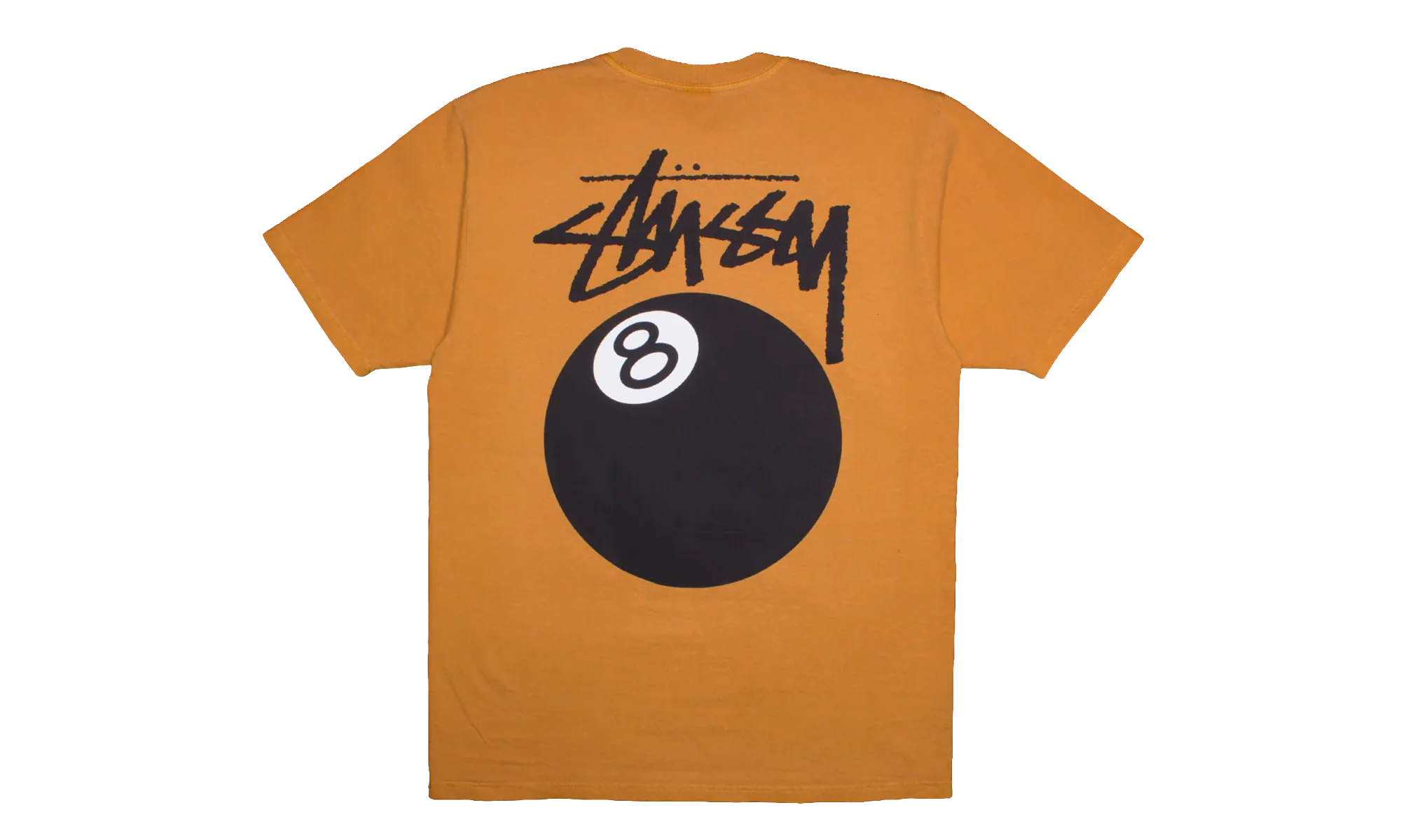 8 Ball Pigment Dyed Tee "Orange" STUS378