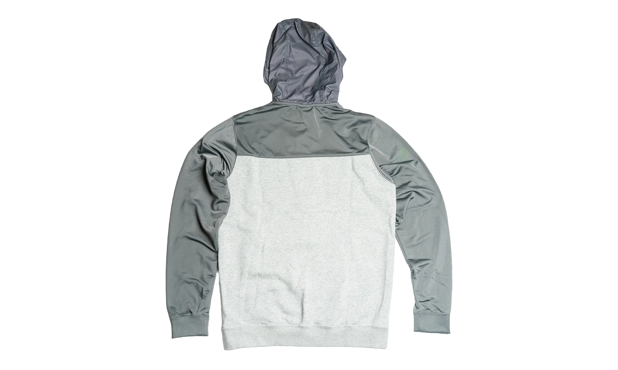 Sportswear Fleece 1/2-Zip Hoodie "Heather Grey Charcoal" CU0122 063