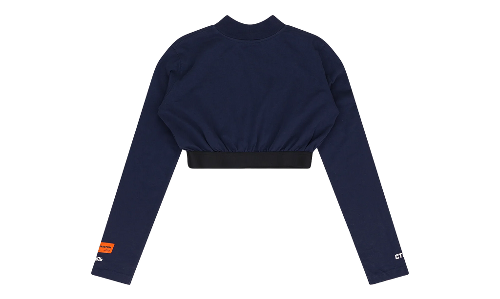 Cotton Turtleneck Top "Blue" HRP WTPS 0001
