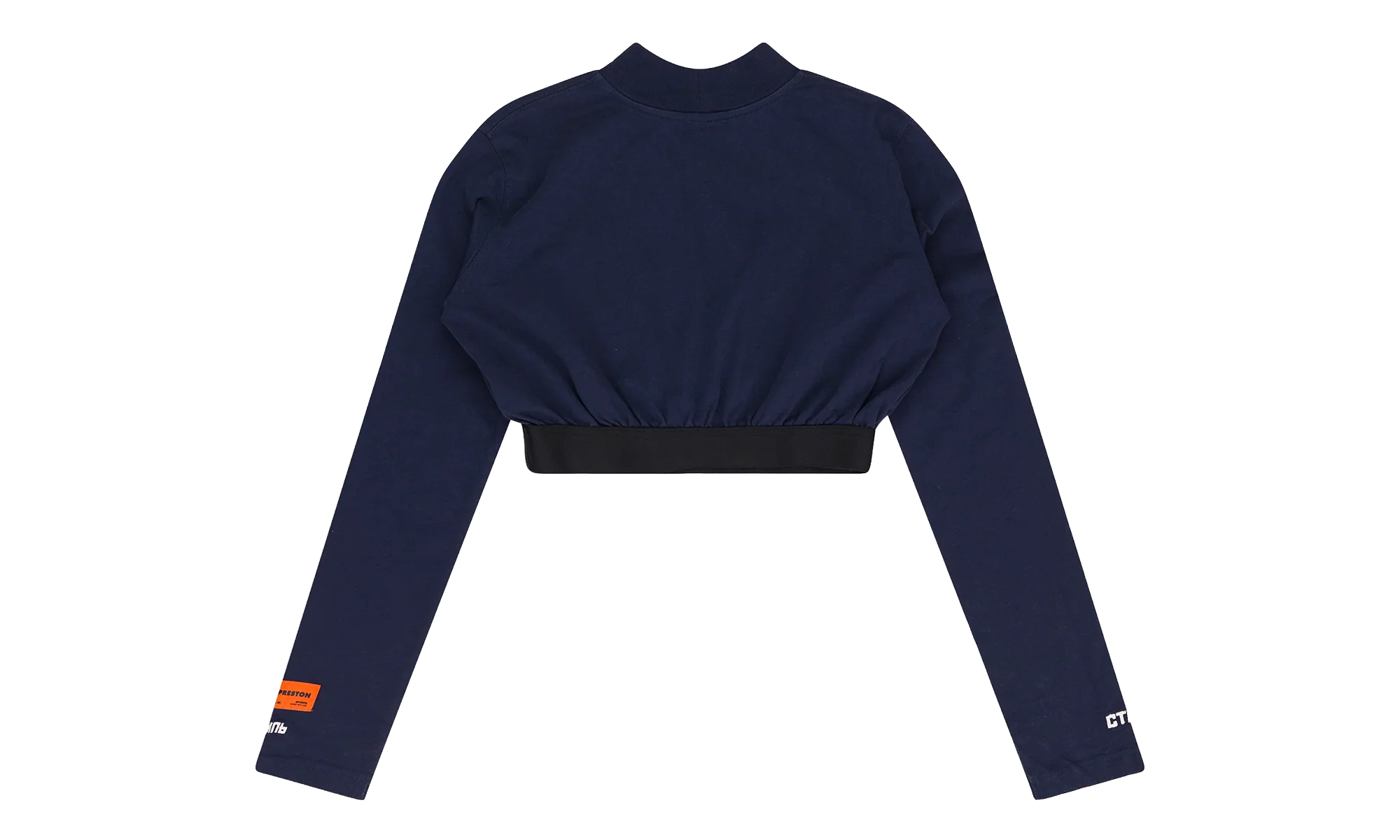 Cotton Turtleneck Top "Blue" HRP WTPS 0001