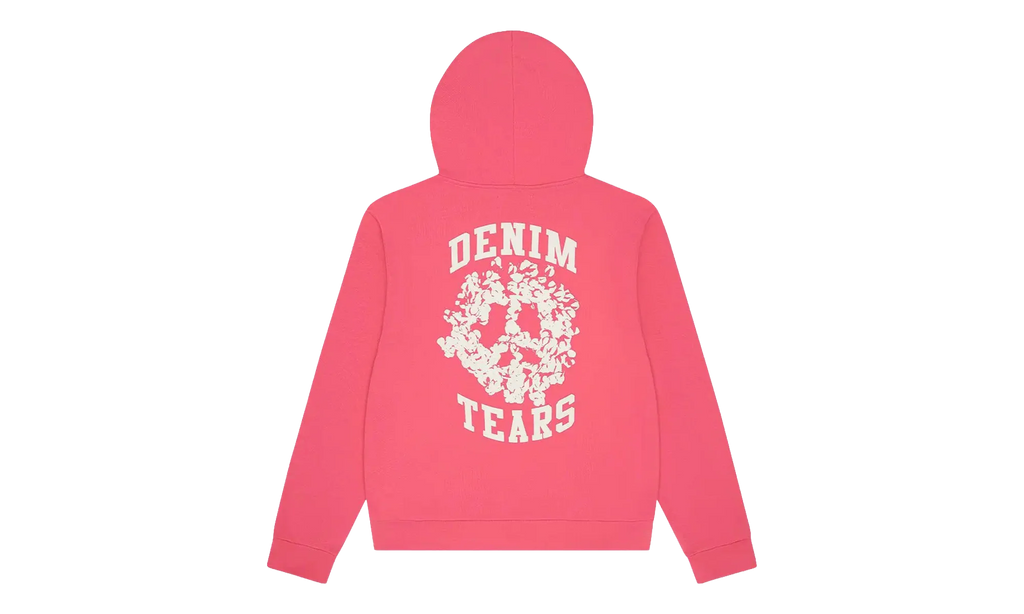Denim University Zip Hoodie "Pink" DT426
