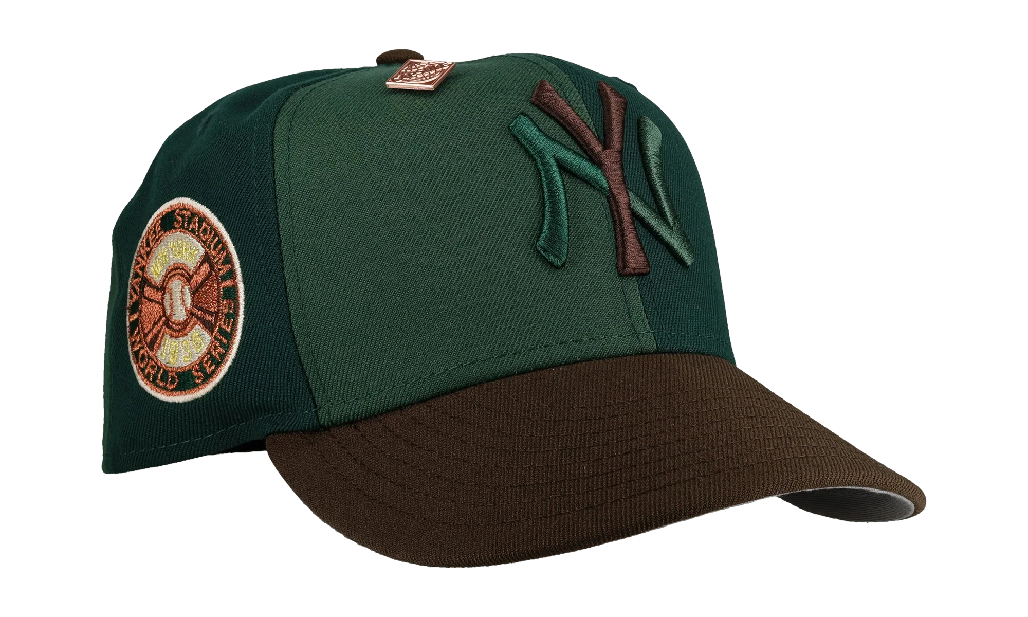 59FIFTY New York Yankees 1936 World Series Fitted Hat "Beef And Broccoli Pinwheel" NE446