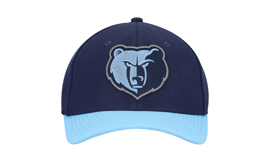 NBA Team 2 Tone 2.0 Stretch Snapback Cap "Memphis Grizzlies - Navy / Light Blue" HHSS3265 MGRYYPPPNYLB