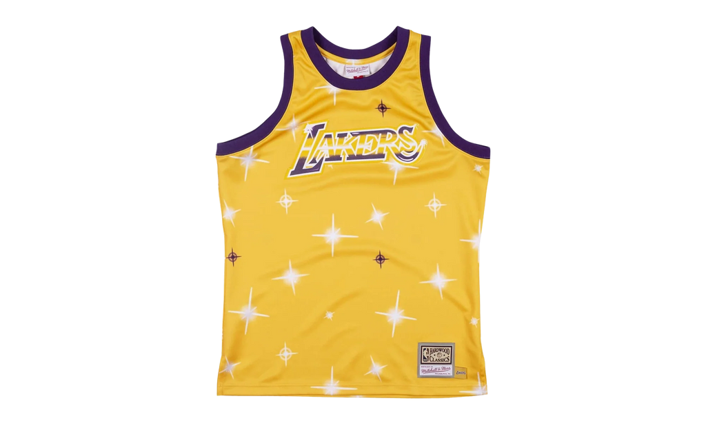NBA Airbrush Knit Jersey "Los Angeles Lakers - Yellow" TTNKBW18029 LALYELL
