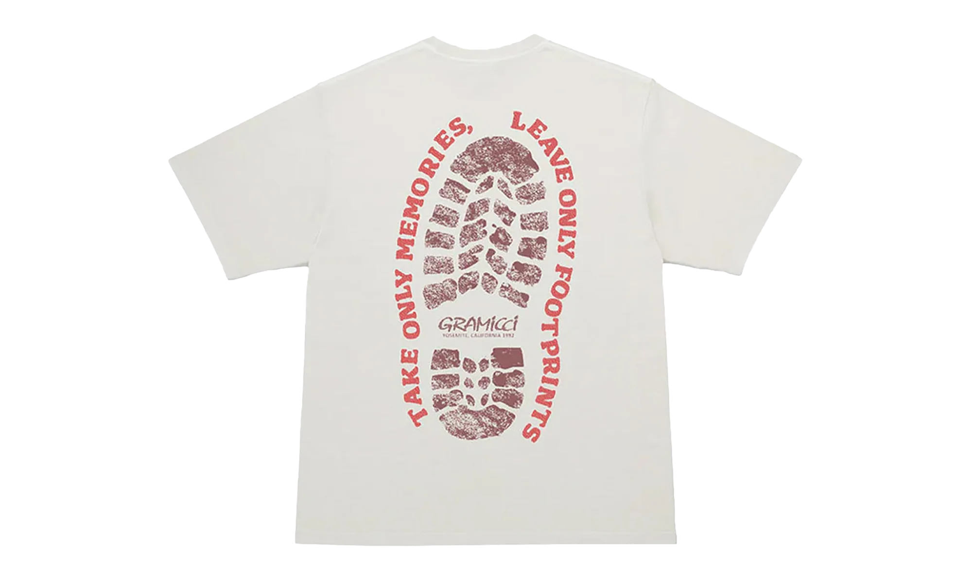 Footprints Pigment Dyed SS Tee "Natural" G6SU T119 NAT