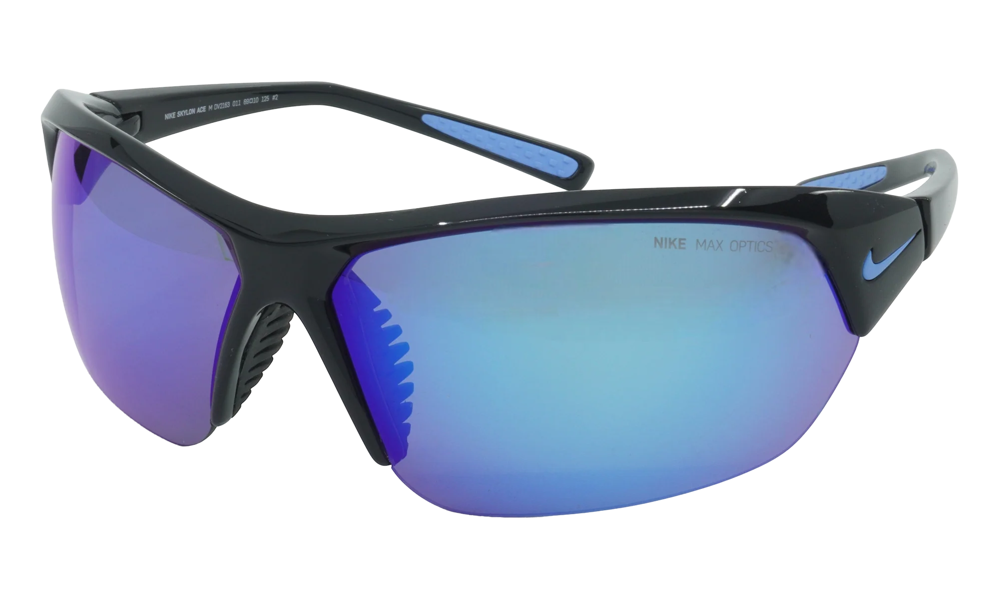 Skylon Ace Sunglasses "Black / Blue Mirror" DV2163 011