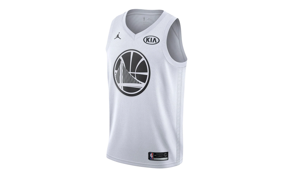 Air Jordan GS Warriors "2018 Allstar" Swingman Jersey GS "Durant - White" 9Z2B7BY4P DURANT