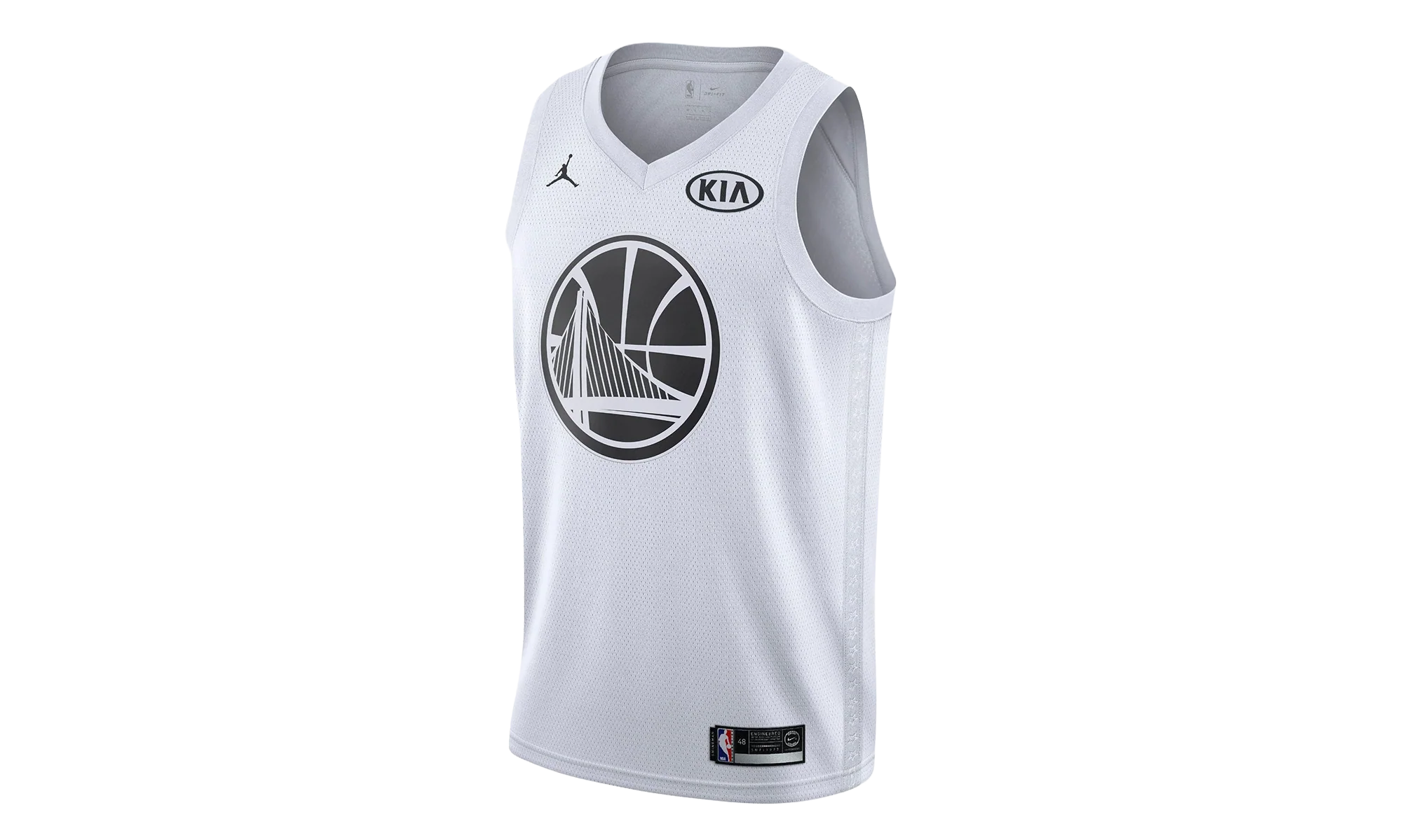 Air Jordan GS Warriors "2018 Allstar" Swingman Jersey GS "Durant - White" 9Z2B7BY4P DURANT