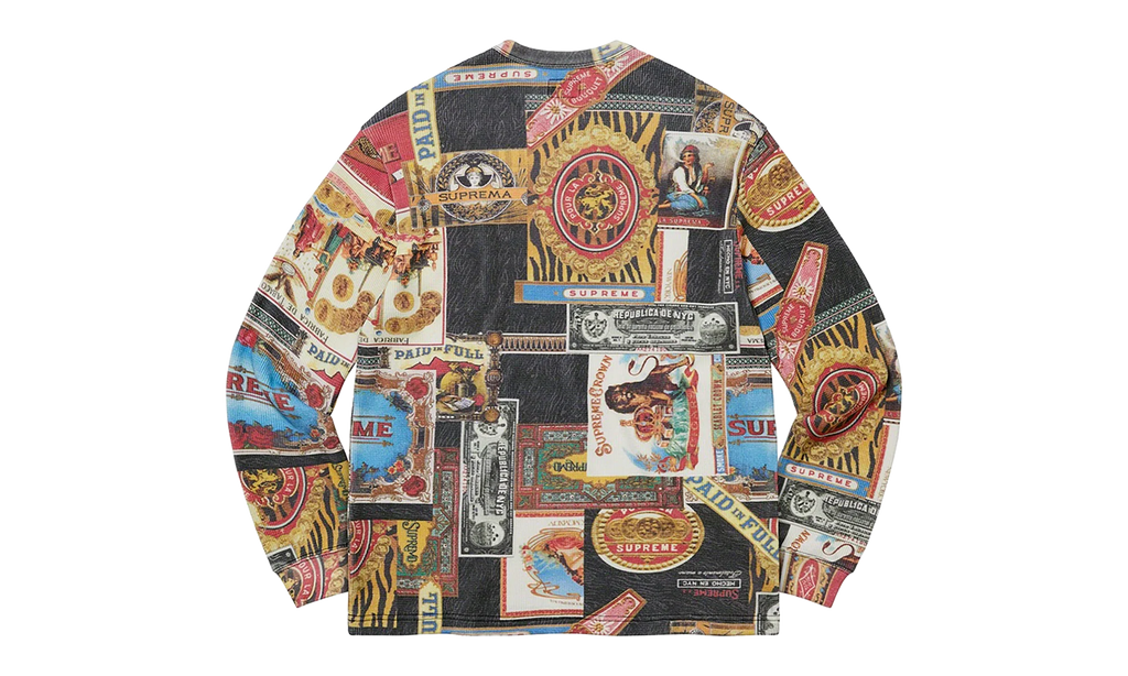 Republica Long Sleeve Thermal Shirt "FW22 - Black / Multicolor" SU27239
