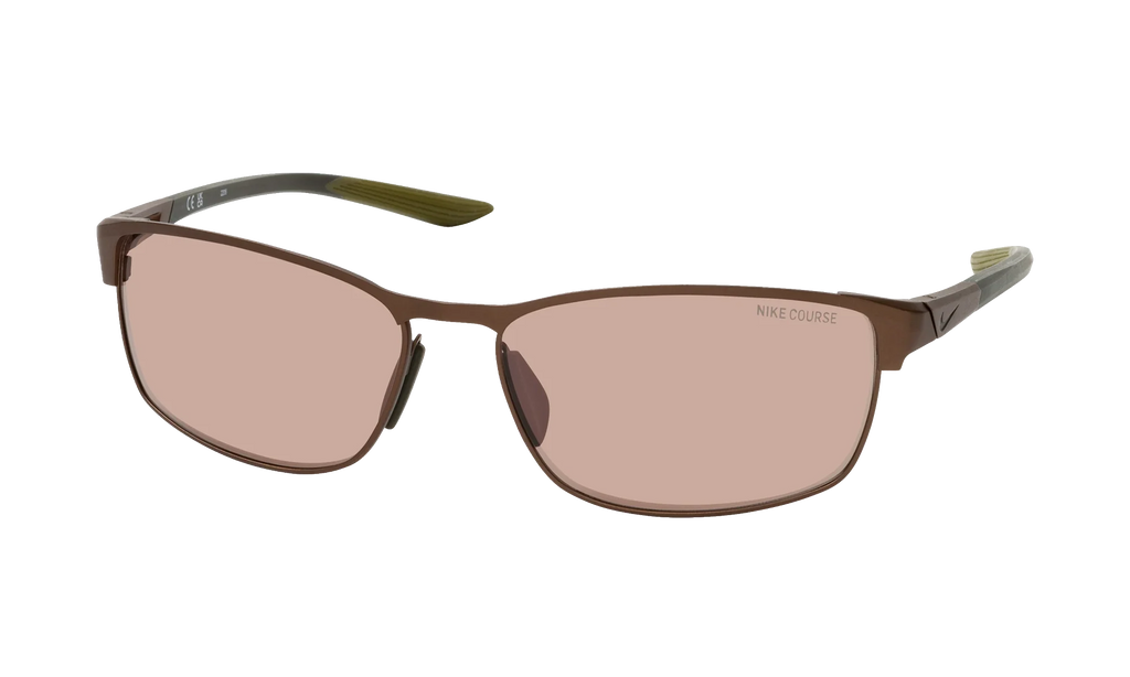Modern Metal E Sunglasses "Satin Walnut / Course Tint" DZ7365 220