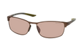 Modern Metal E Sunglasses "Satin Walnut / Course Tint" DZ7365 220