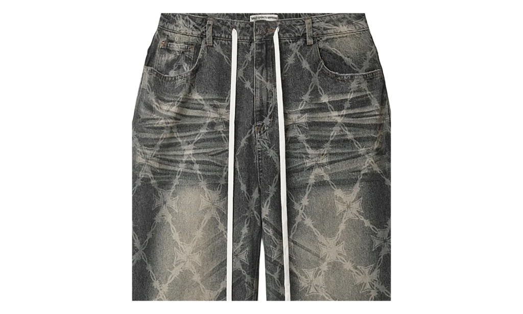 Ironwork Denim Pants "Black" VAL99