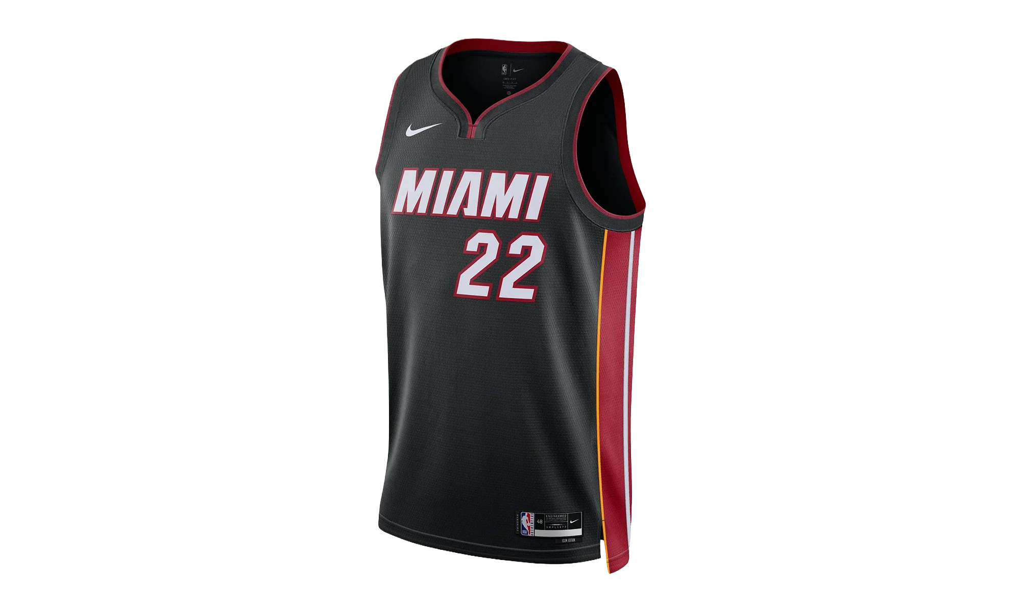NBA MIAMI HEAT SWINGMAN ICON EDITION JERSEY GS "22 BUTLER - BLACK" 9Z2B7BX2P00 HEAJB
