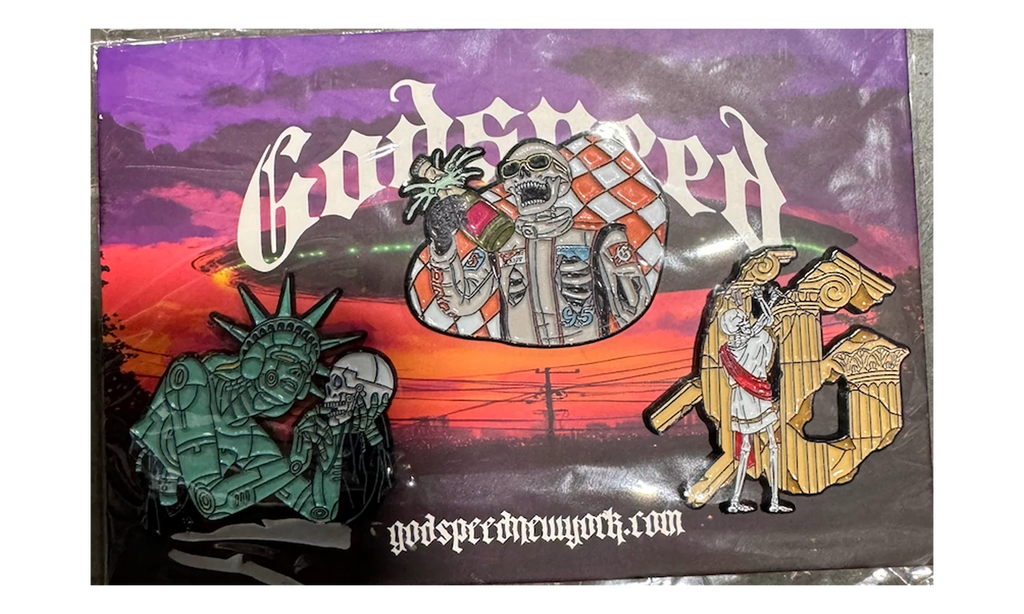 NYC Pins (3 Pieces) "Multicolor" GS045