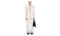 Jersey Single Breast Blazer Jacket "Ivory" S62BN0080S24477102