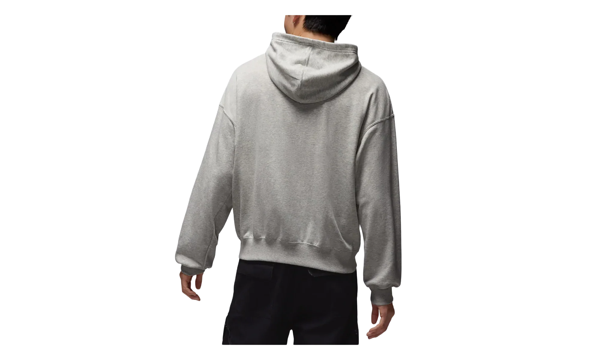 Air Jordan Jordan Flight Hoodie "Grey Heather / Black" HV0113 050