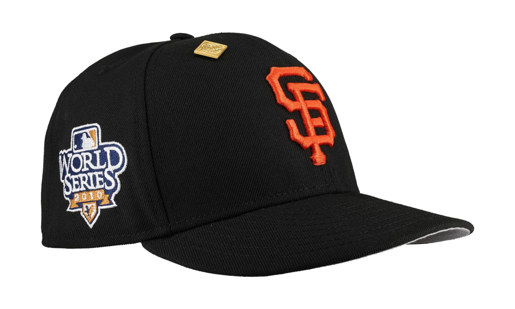 59FIFTY San Francisco Giants 2010 World Series Fitted Hat "Black / Orange" NE365
