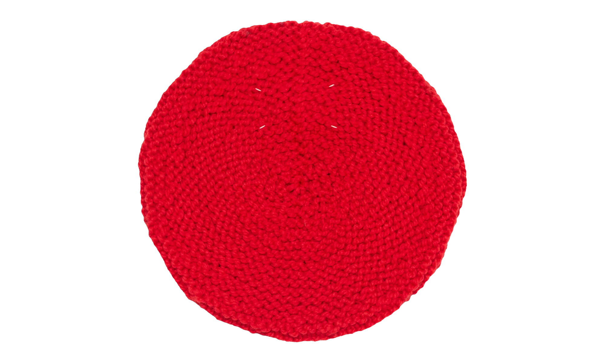 KNITTED BERET "RED" S50TC0072S18420314