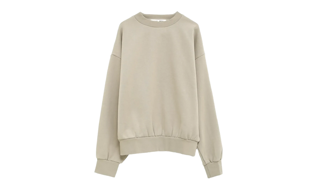 Classsic Fleece Crewneck "Abbey Stone" 192SP252046F