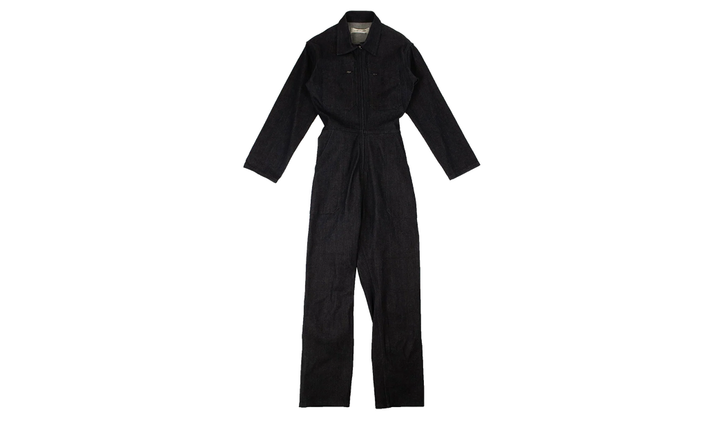Denim Fitted Jumpsuit "Blue" APA XTPS 0001