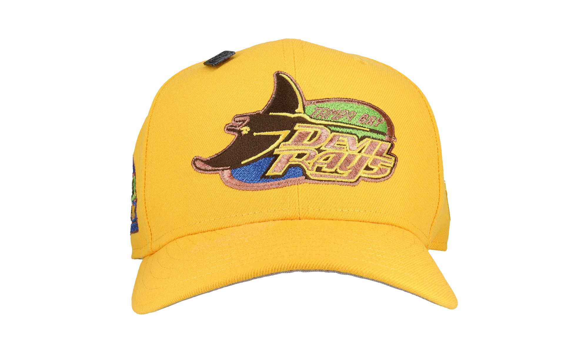 59FIFTY Tampa Bay Rays Tropicana Field Fitted Hat "Yellow / Copper" NE392