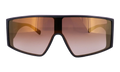 Shield Sunglasses "Matte Black/Gold" MCM688S-015
