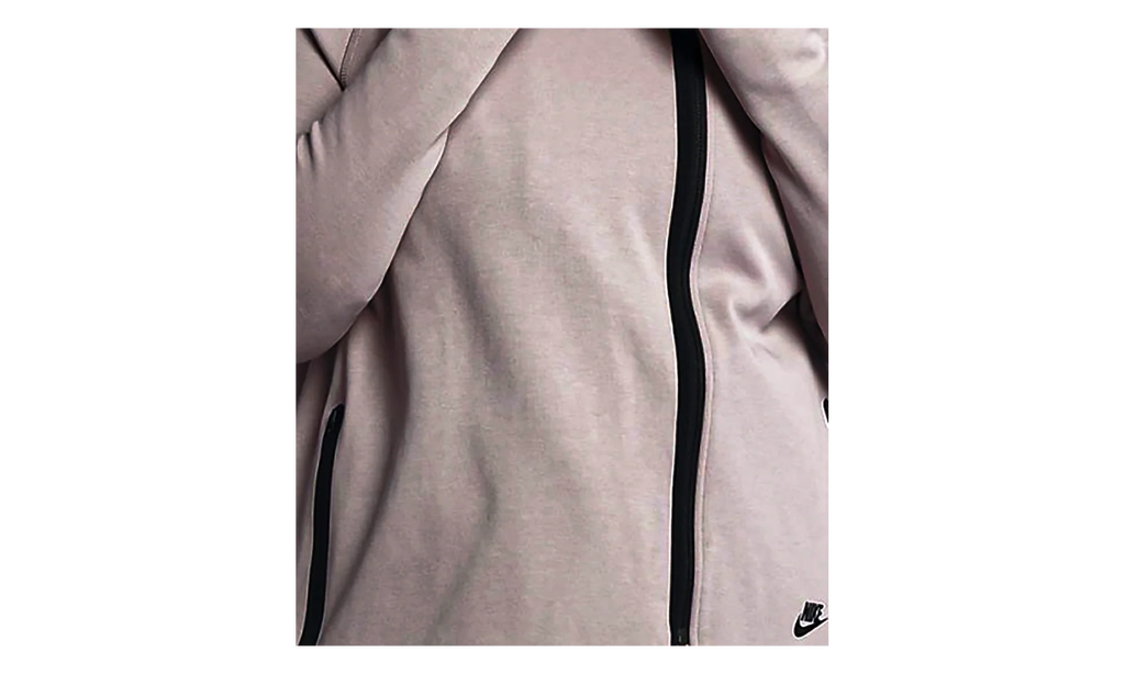 Tech Fleece Full Zip Cape Hoodie WMNS "Rose Pink / Black" AH3969 684