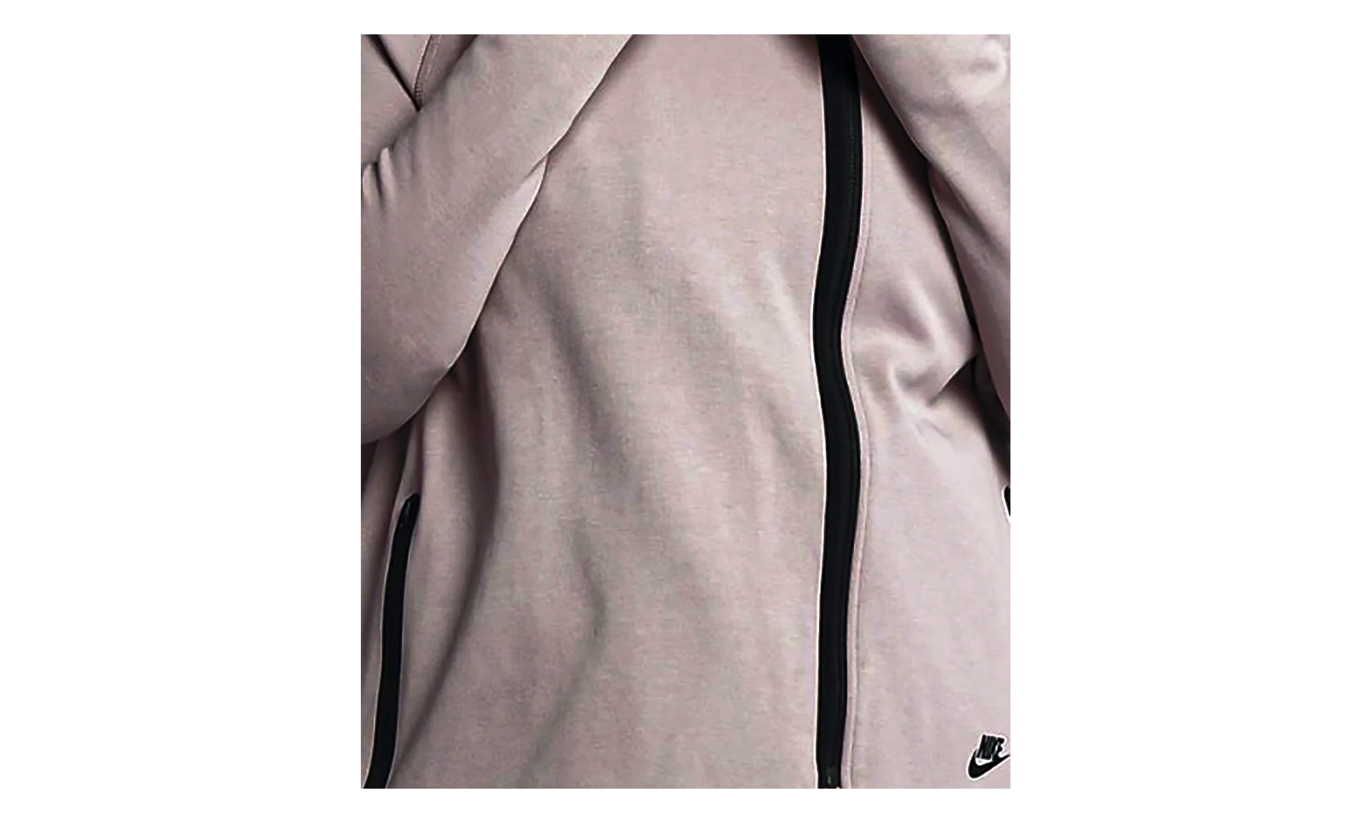Tech Fleece Full Zip Cape Hoodie WMNS "Rose Pink / Black" AH3969 684