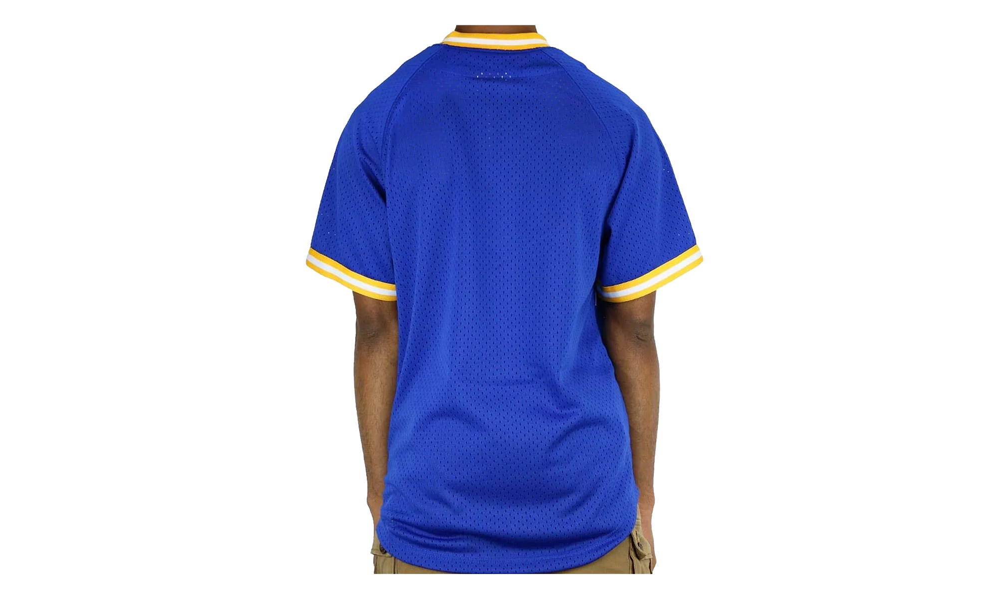 NBA GOLDEN STATE WARRIORS SEASONED PRO MESH BF SS TEE "Golden State Warriors" 418TH3106AGSWIH