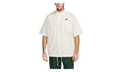 Club Button-Up Short Sleeve Oxford Shirt "Sail / Black" FN3902 133