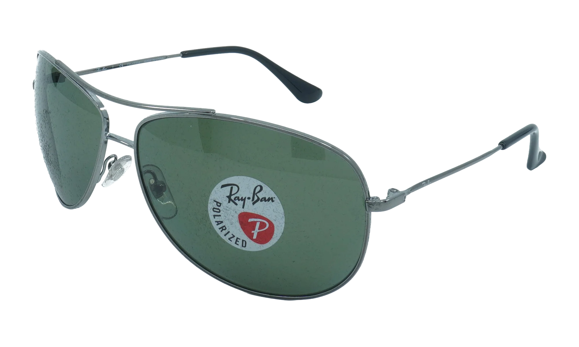 Aviator Polarized Sunglasses "Gun Metal" RB3293-004-9A_63