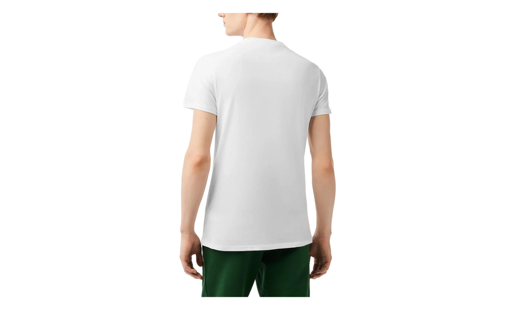 Crew Neck Pima Cotton Jersey T-shirt "White" TH6709 001