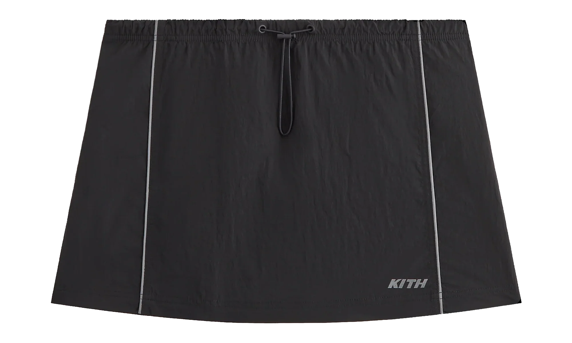 Lowen Nylon Track Skirt "Black" KITH57