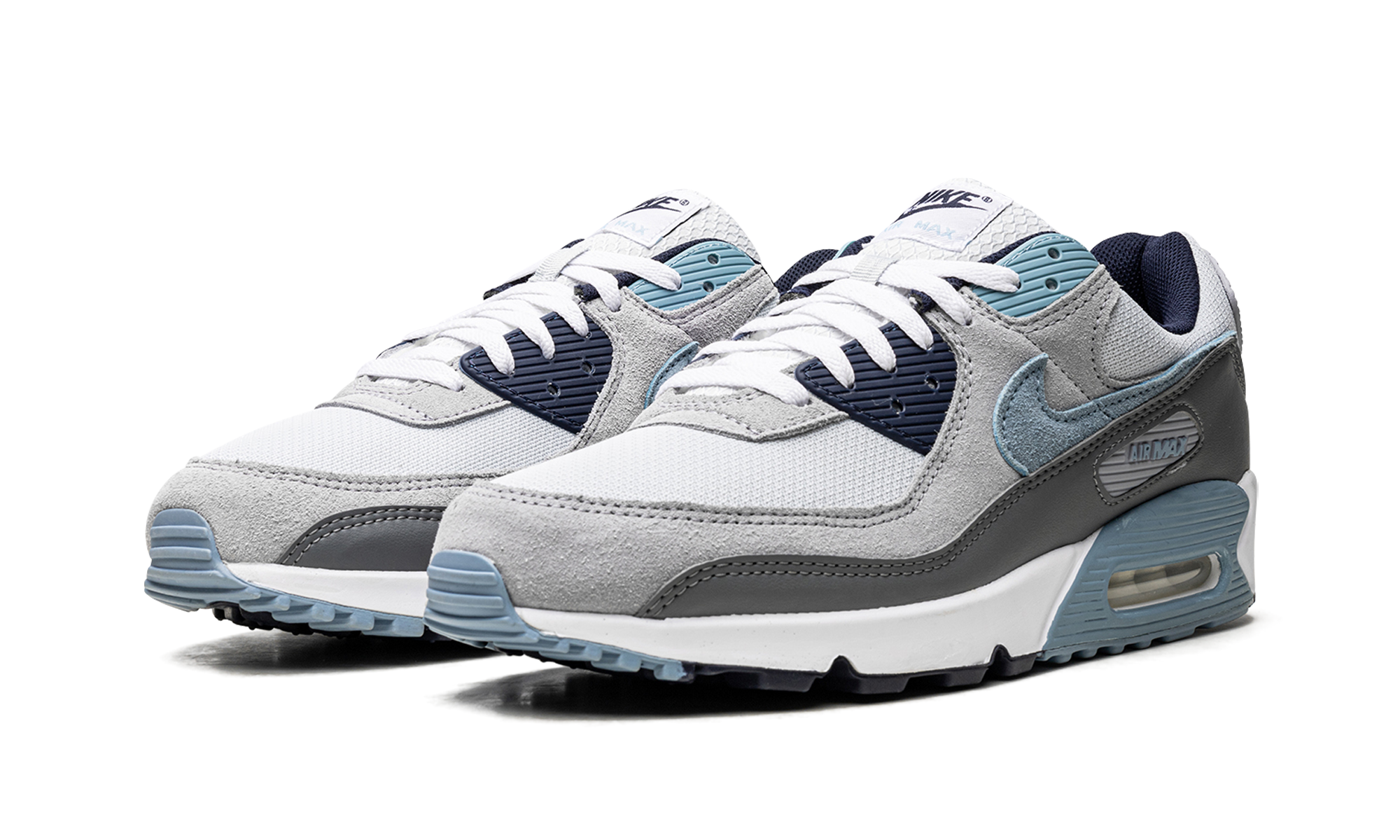 Air Max 90 "Pure Platinum Warm Blue" DM0029 003