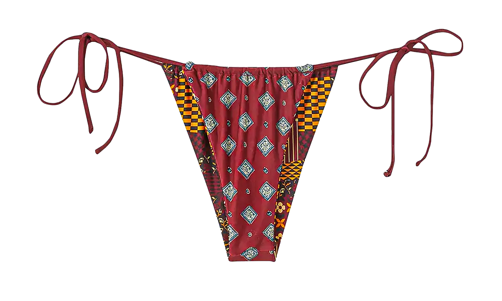 Tova Geo Floral Tie Bottom "Multi" KITH52