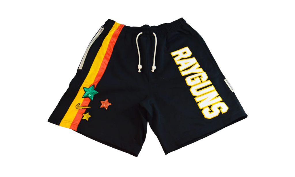 Dri-Fit Rayguns Basketball Shorts "Black/University Gold/Team Orange" CV1936 010