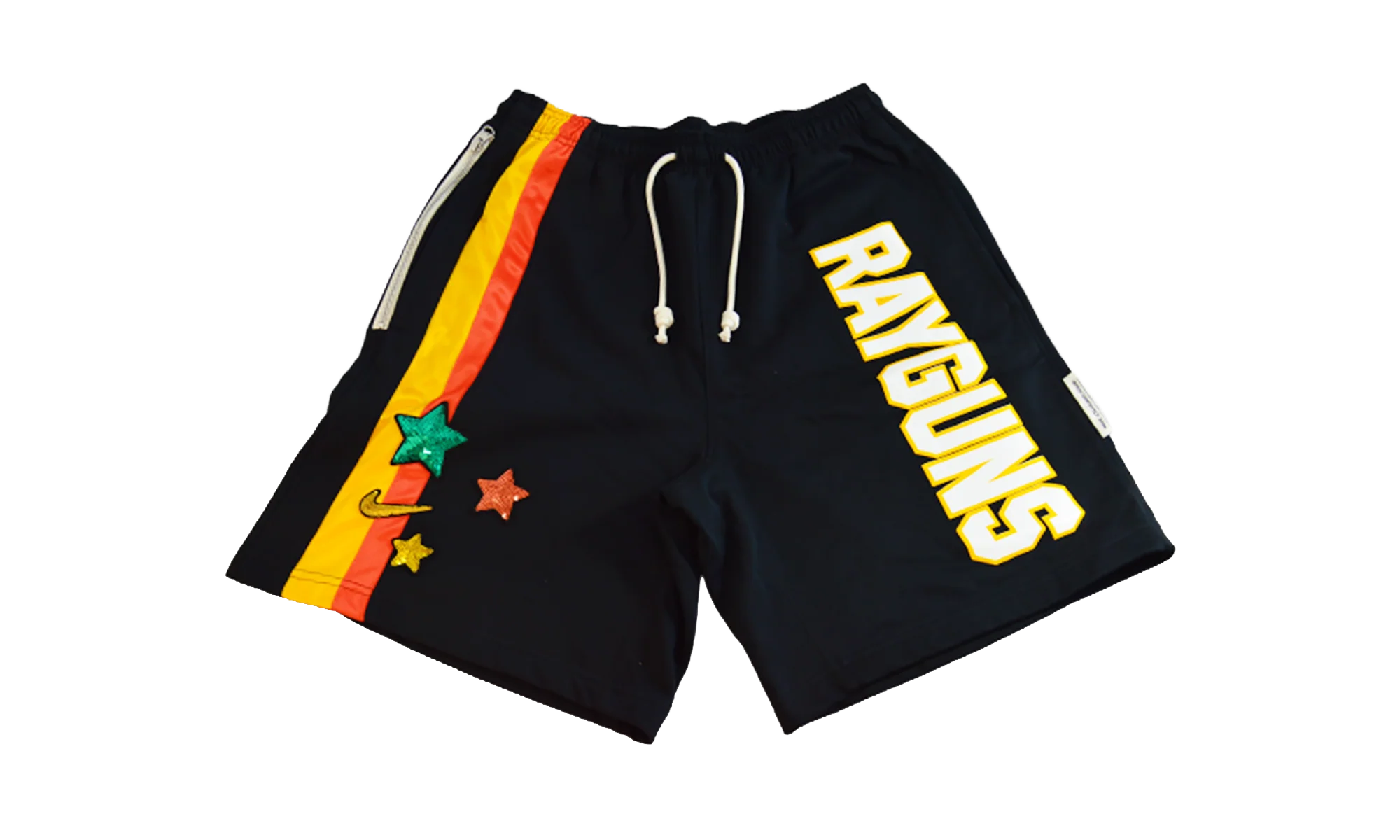 Dri-Fit Rayguns Basketball Shorts "Black/University Gold/Team Orange" CV1936 010