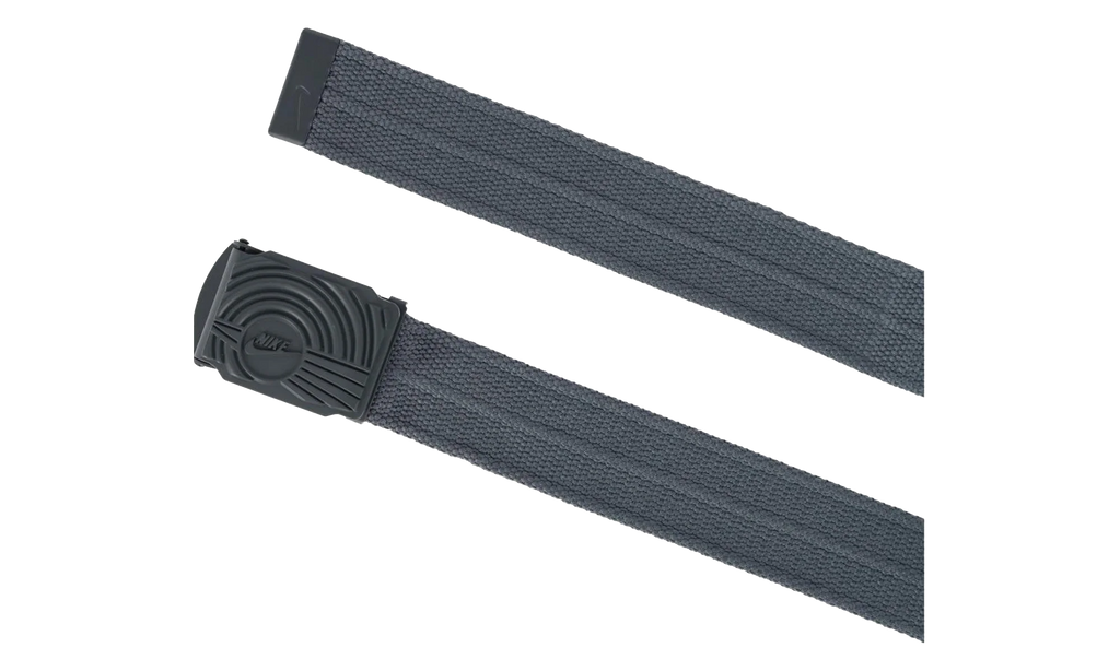 Ribbed Web Belt "Dunk Inspired Buckle - Dark Gray" 18001051 FA