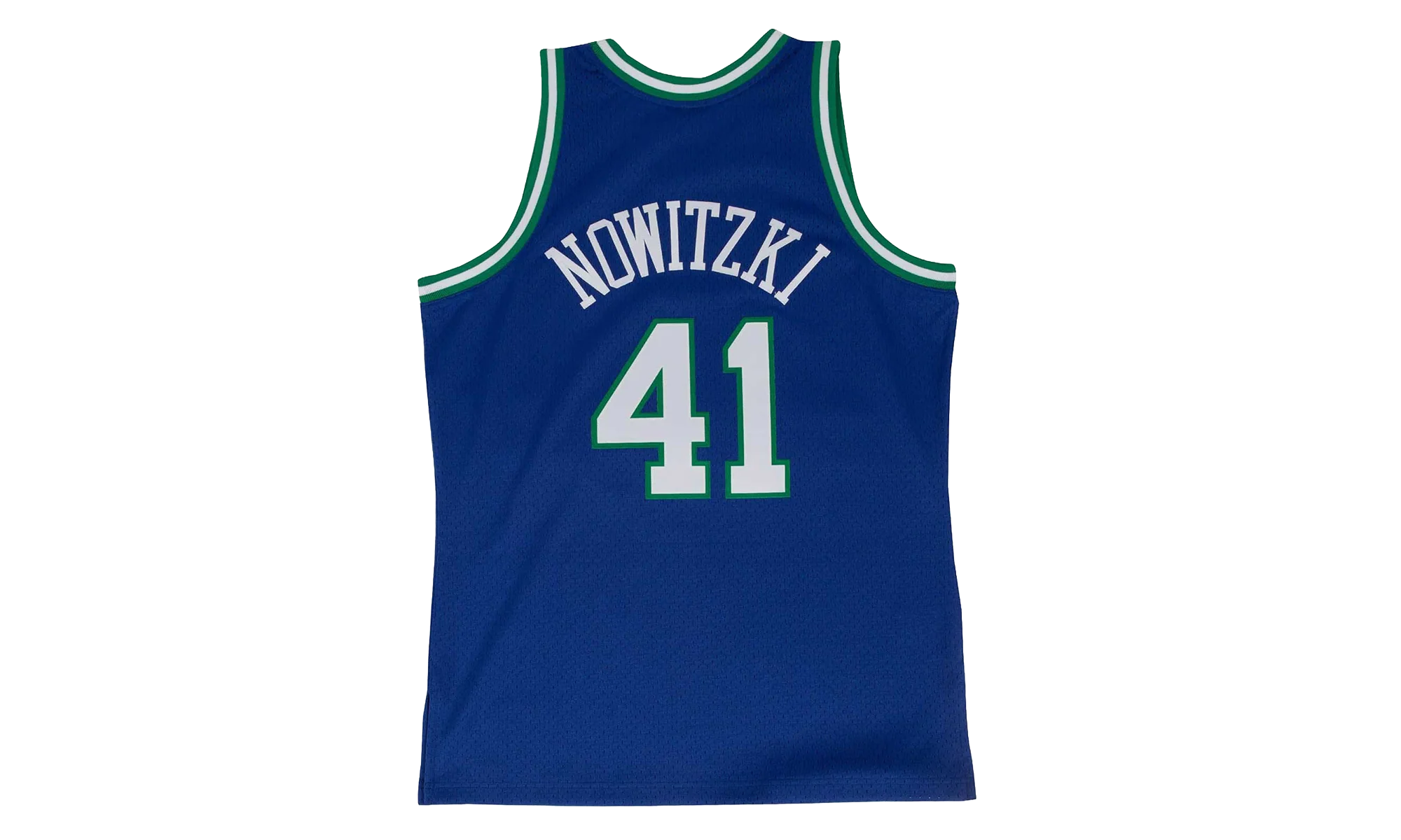 NBA Dirk Nowitzki Swingman Road Jersey "1998 Dallas Mavericks - Royal" SMJYGS18158 DMAROYA98DNO