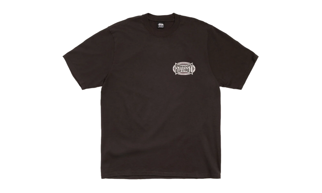 Champion Oval Pigment Dyed T-Shirt "Faded Black" STUS364