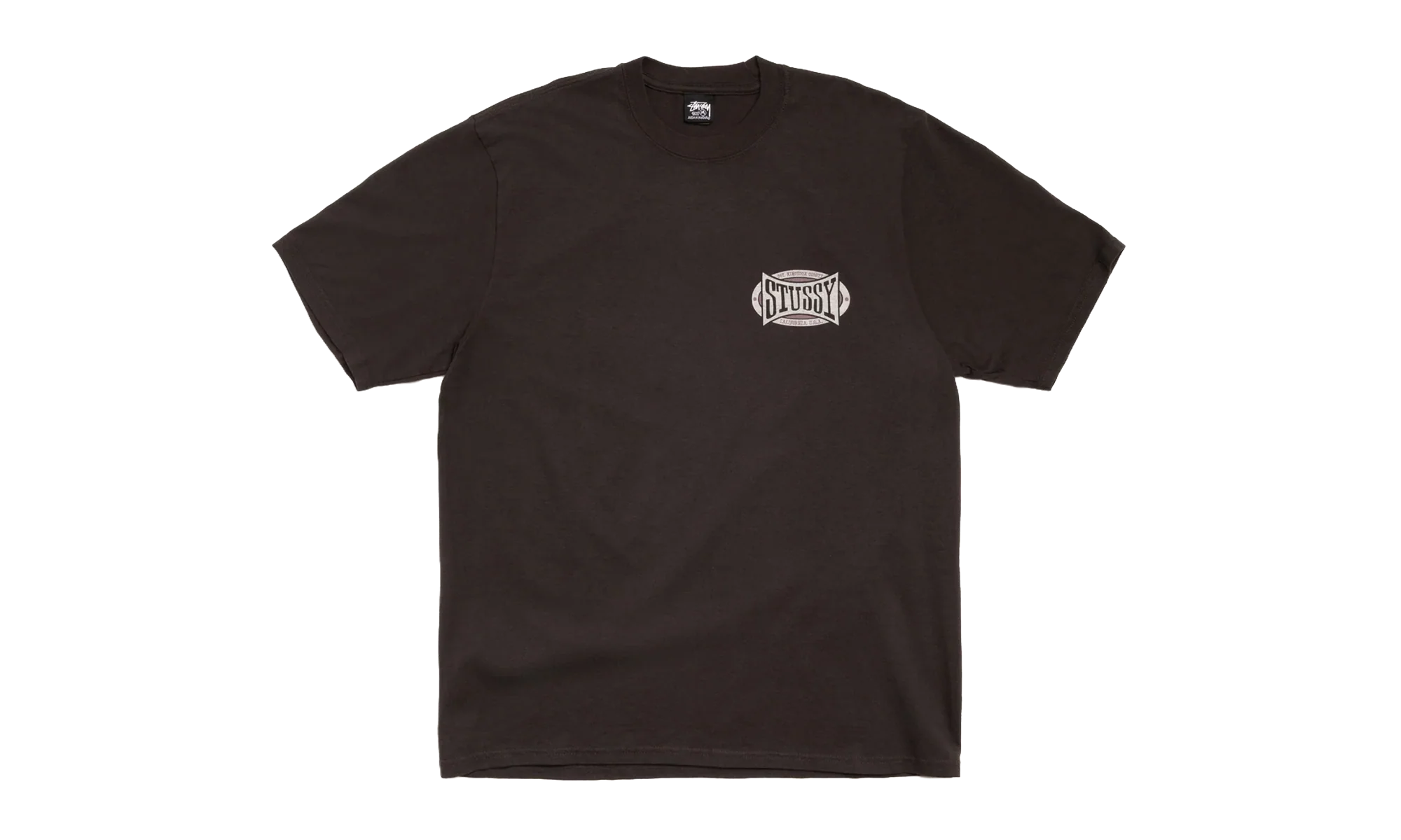 Champion Oval Pigment Dyed T-Shirt "Faded Black" STUS364