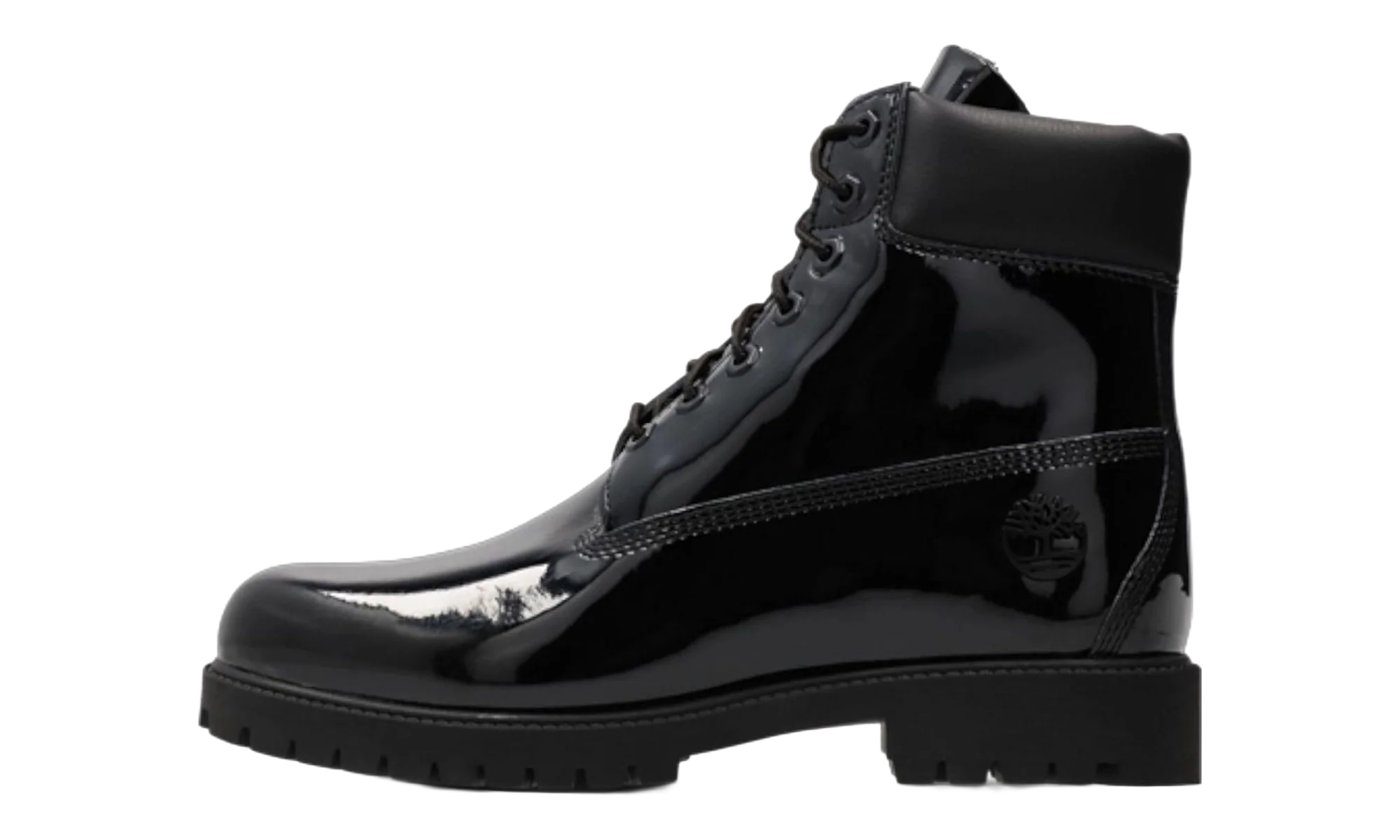 6 Inch Premium Waterproof Patent Boots "Black" TB0A41MWEL6