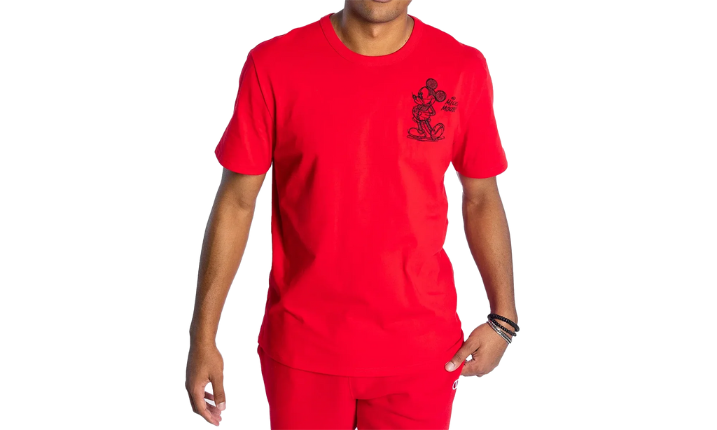 Disney's Mickey & Friends Heritage T-Shirt "Oh Boy Mickey - Scarlet" T1919G 592168040