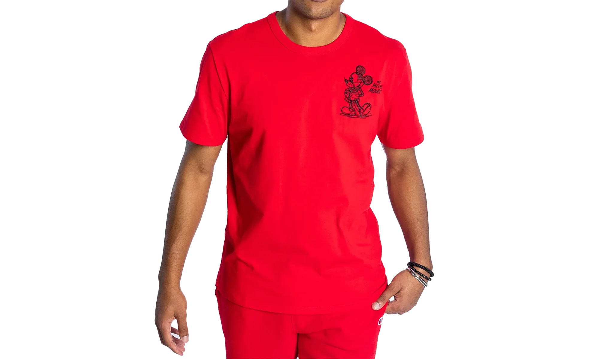 Disney's Mickey & Friends Heritage T-Shirt "Oh Boy Mickey - Scarlet" T1919G 592168040